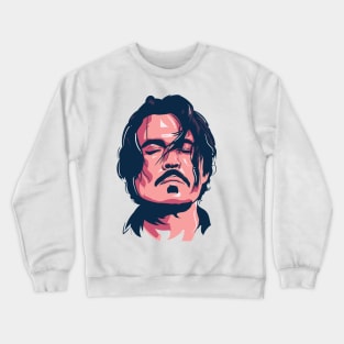 Johnny Depp Simple Art Crewneck Sweatshirt